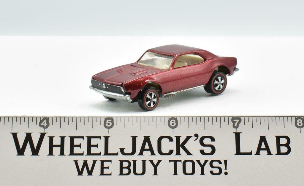Hot Wheels Redline Custom Camaro Chocolate (1968)