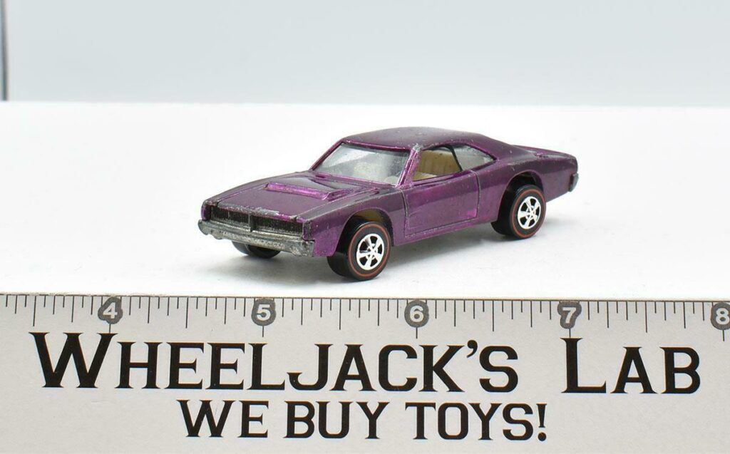 Hot Wheels Redline Green Custom Charger Resin Prototype from the Larry Wood Collection (1969)