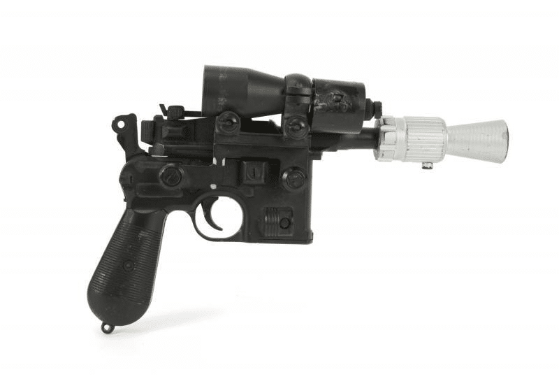 Han Solo's DL-44 Blaster Prop From the Return of the Jedi