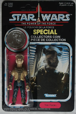 Kenner's The Power of the Force Yak Face