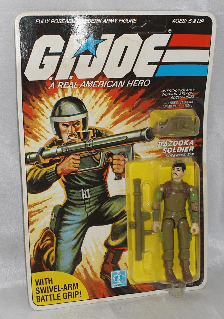 An image of the Bazooka Soldier from the G.I. Joe 1984 toyline.
