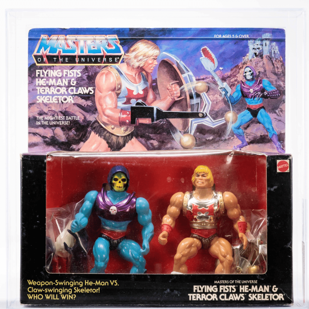 Flying Fists He-Man & Terror Claws Skeletor