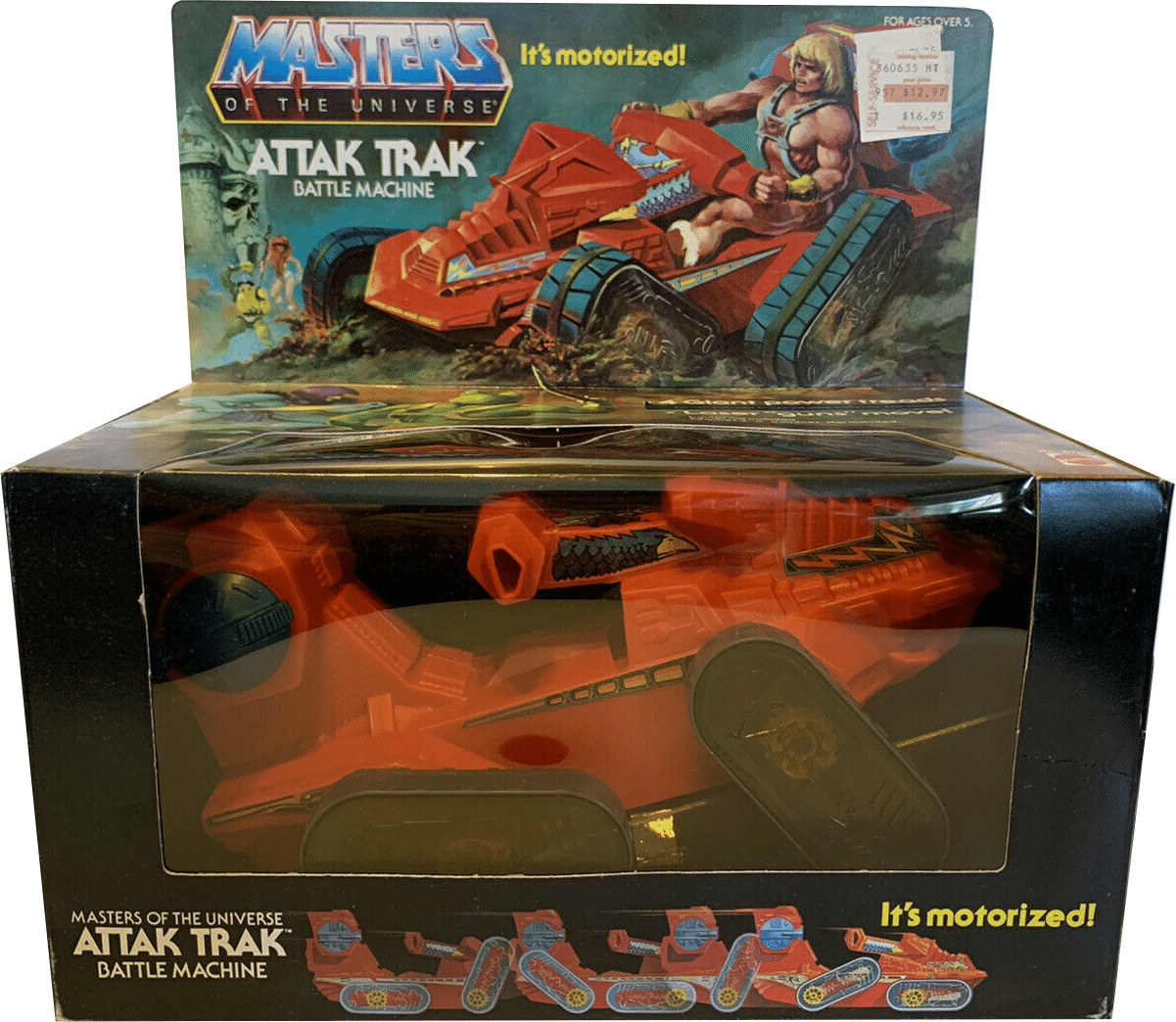 Graded He-Man Attak Trak Series 2