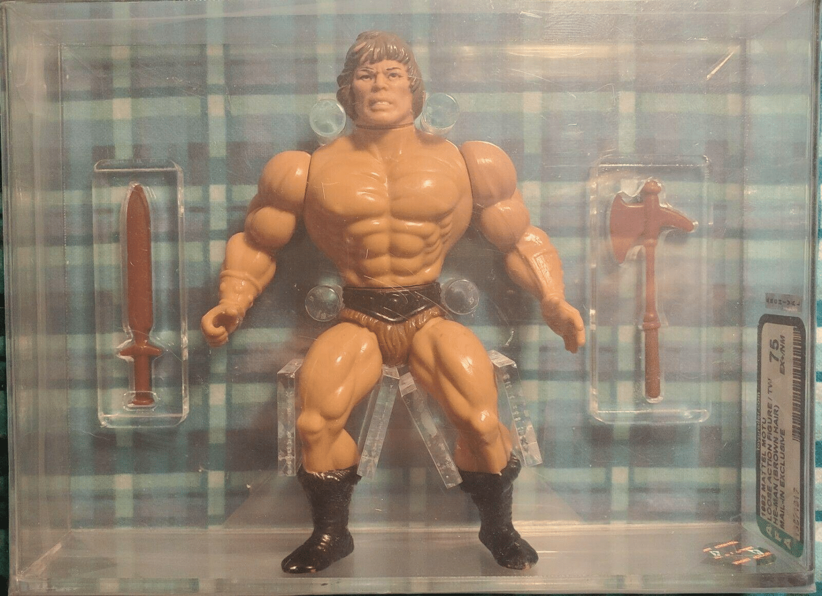 Graded Mail-In Brown Hair Wonder Bread He-Man