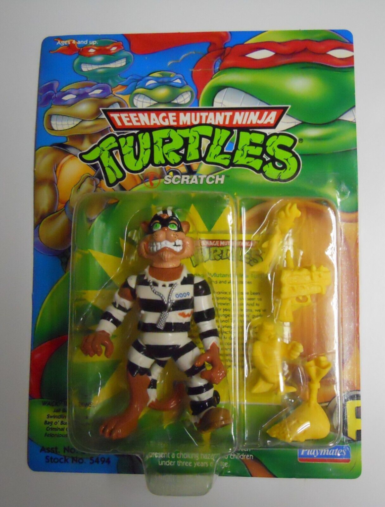 Brand New TMNT Scratch the Cat