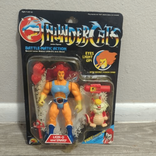 Thundercats Lion-O and Snarf MOC