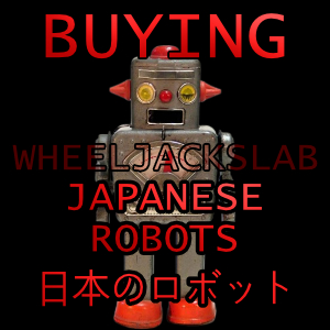Japanese Tin Space Robots