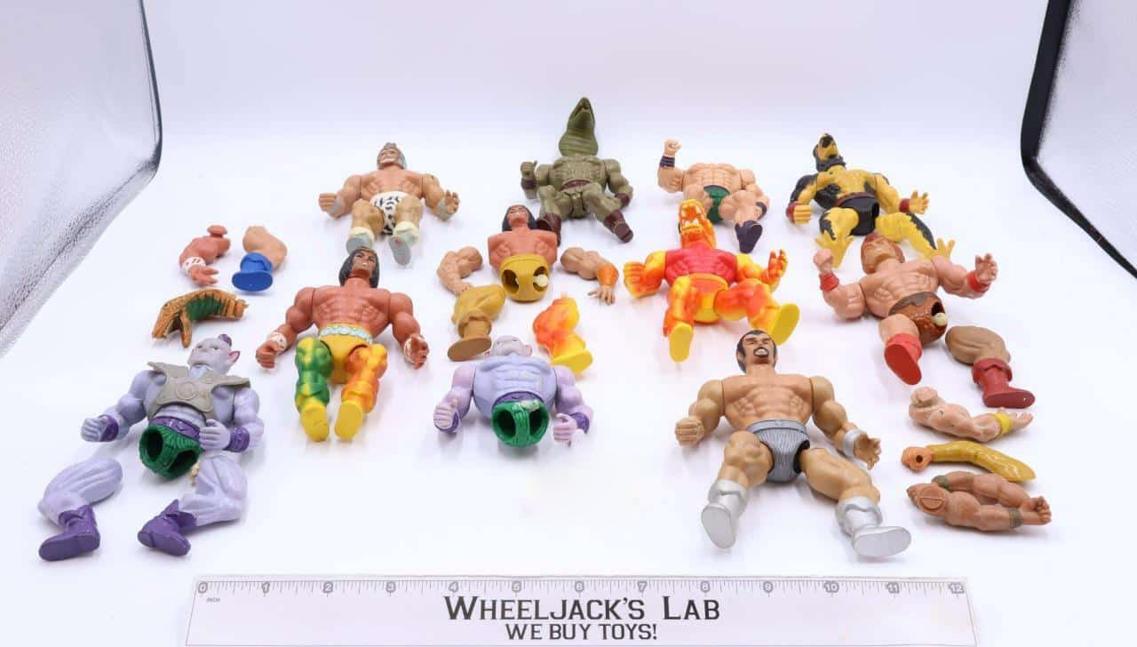 Lot of 11 He-Man KO 1980's Action Figures Soma Remco