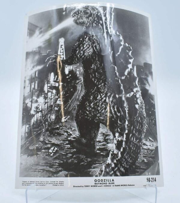 Godzilla King of the Monsters 1954 Movie Still Black & White 8×10 Photograph main image