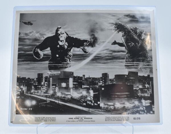 King Kong vs Godzilla 1962 Sci-Fi Movie Still Black & White 8×10 Photograph main image