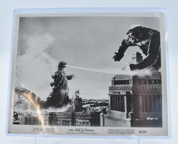 King Kong vs Godzilla 1962 Sci-Fi Movie Still Black & White 8×10 Photograph main image