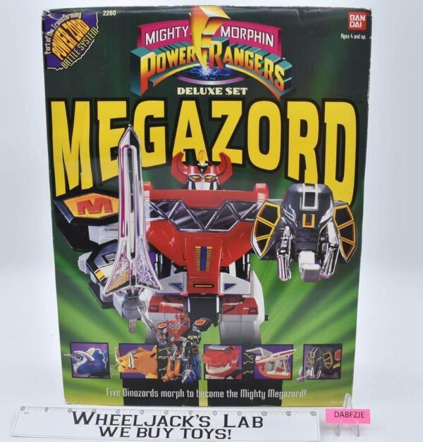 Megazord Complete W/Box Mighty Morphin Power Rangers 1993 Bandai MIB NEW main image