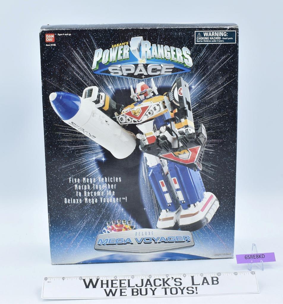 Saban's Power Rangers In Space Deluxe Mega Voyager 1997 MIB Bandai ...