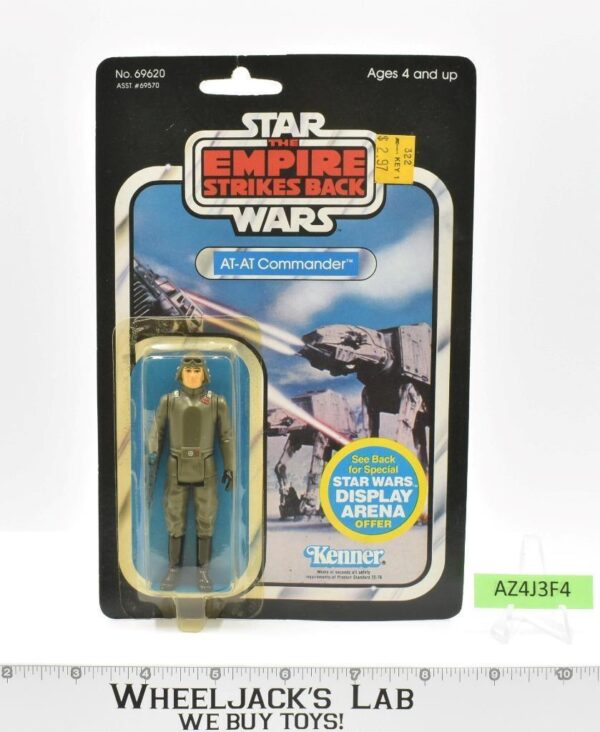 AT-AT Commander 45 Back Star Wars ESB 1981 Kenner Action Figure NEW MOC main image