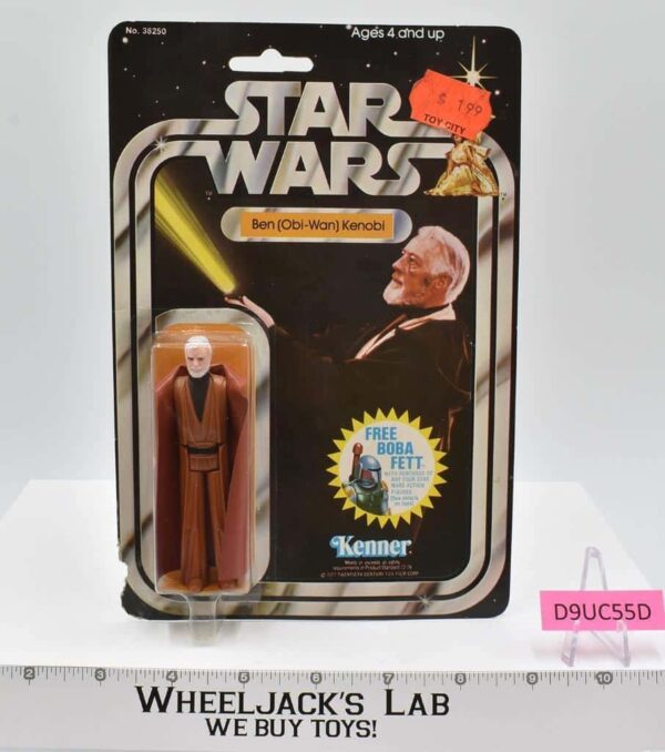 Ben Obi-Wan Kenobi 20 Back-G Star Wars 1978 Kenner Action Figure NEW MOSC SEALED main image