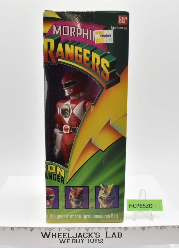 Jason Red Ranger Mighty Morphin Power Rangers 1994 Bandai NEW MISB SEALED main image