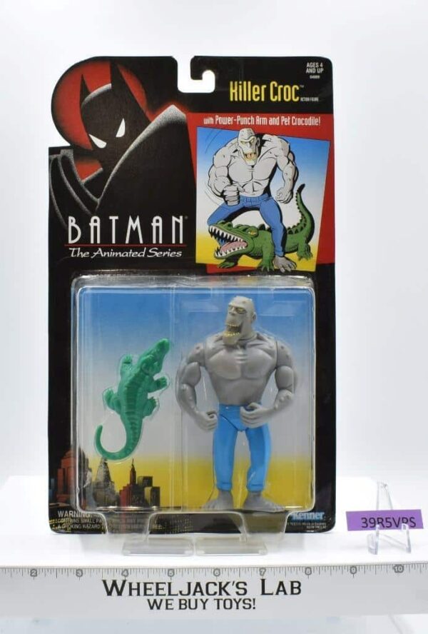 Killer Croc Batman The Animated Series Kenner 1994 Action Figure NEW MOSC main image