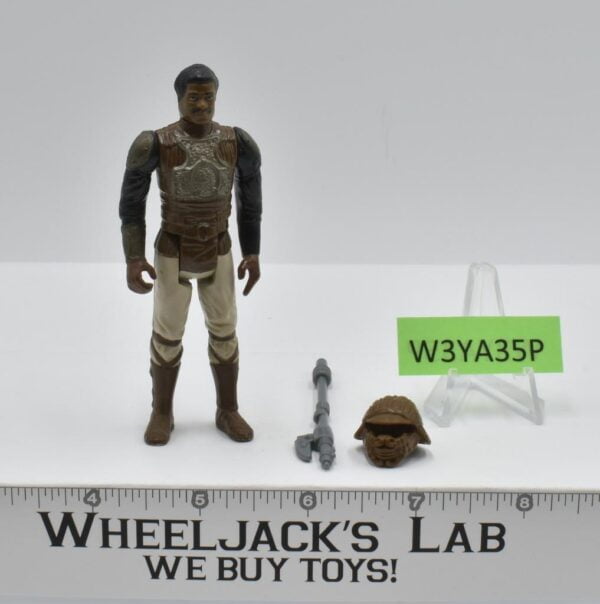 Lando Calrissian Skiff Guard 100% Complete Star Wars 1983 Kenner NO REPRO main image