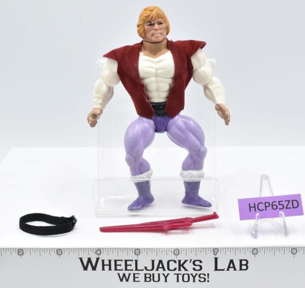 Prince Adam 100% Complete He-Man Masters of the Universe MOTU 1984 Mattel Figure main image