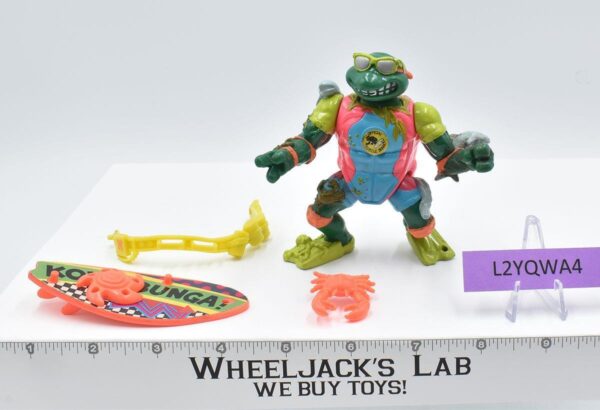 Sewer Surfer Mike 100% Complete Teenage Mutant Ninja Turtles 1990 Playmates main image