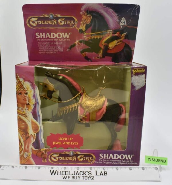 Shadow Brave Steed Golden Girl 1984 Galoob Vintage Action Figure NEW MISB SEALED main image