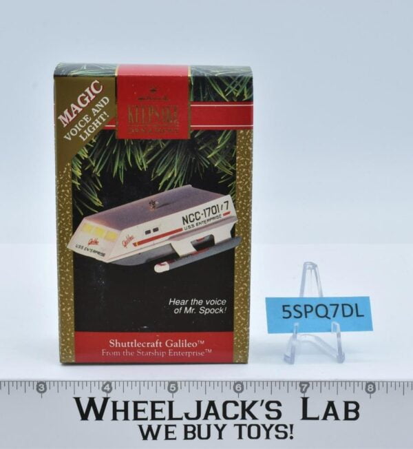 Shuttlecraft Galileo Star Trek MIB 1992 Hallmark Magic Keepsake Ornament main image