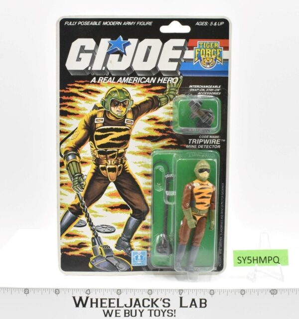 Tripwire Tiger Force GI Joe ARAH 1988 Hasbro Vintage Action Figure MOSC SEALED main image