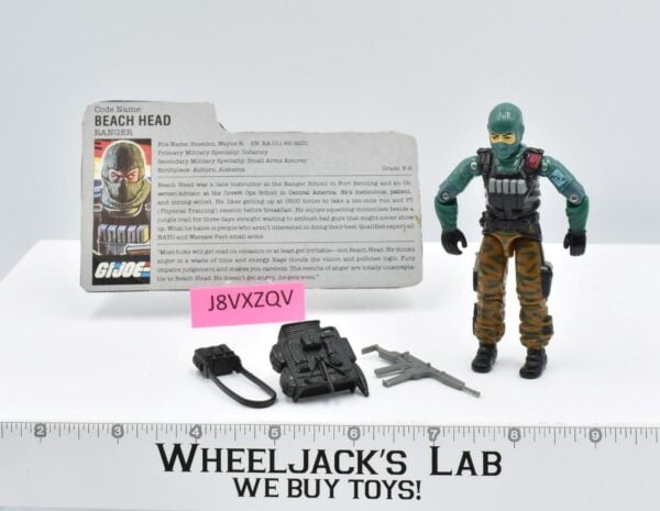 Beach Head V1 100% Complete G.I. Joe 1986 Hasbro Vintage Action Figure main image