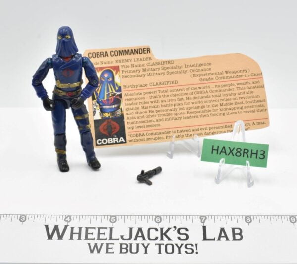 Cobra Commander V2 100% Complete G.I. Joe 1984 Hasbro Vintage Figure MAIL AWAY main image