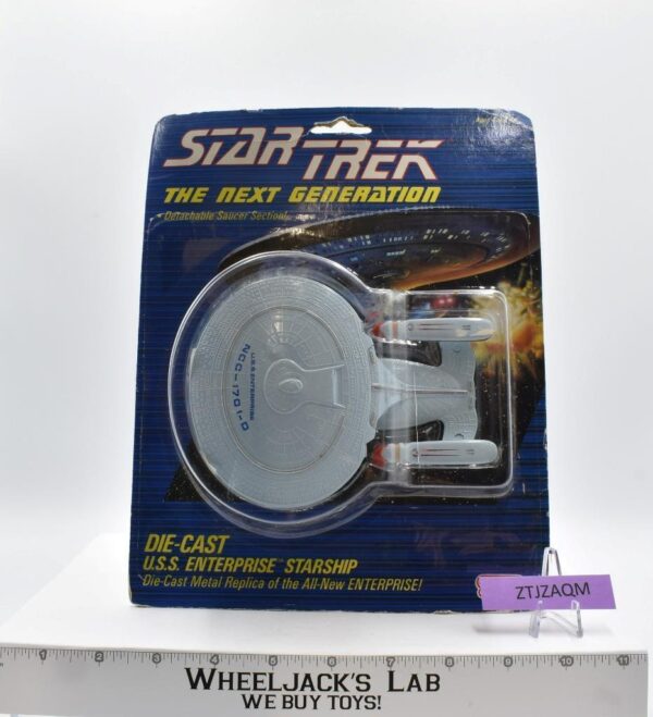 Die-Cast U.S.S. Enterprise Starship MOSC Star Trek The Next Generation Galoob main image