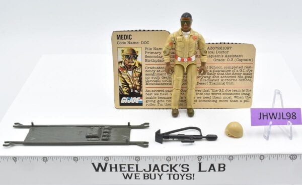 Doc V1 100% Complete G.I. Joe 1983 Hasbro Vintage Action Figure main image