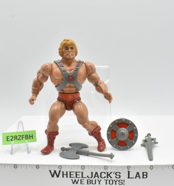 He-Man 100% Complete He-Man Masters of the Universe MOTU Mattel 1982 Vintage main image