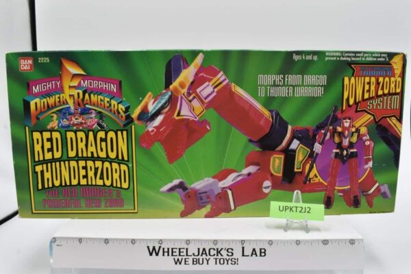 Red Dragon Thunderzord 100% Complete Power Rangers 1994 Bandai NEW MIB main image