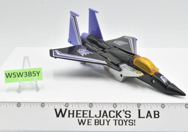 Skywarp 1984 Vintage G1 Transformers F-15 Fighter Hasbro Action Figure main image