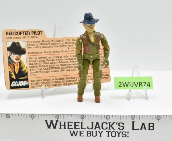 Wild Bill V1 100% Complete G.I. Joe 1983 Hasbro Vintage Action Figure main image