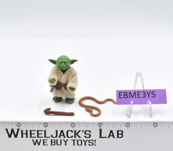 Yoda W/BROWN Snake 100% Complete Star Wars ESB 1980 Vintage Kenner NO REPRO main image