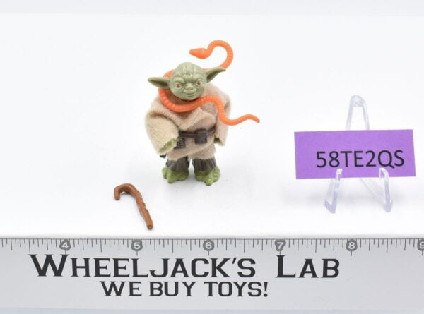 Yoda W/Orange Snake 100% Complete Star Wars ESB 1980 Vintage Kenner NO REPRO main image