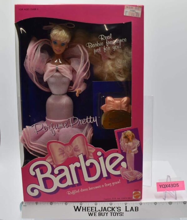 #4551 Perfume Pretty Barbie 1987 Mattel NEW SEALED main image