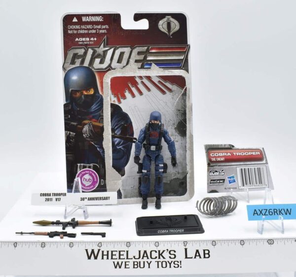 Cobra Trooper v15 G.I. Joe 30th Anniversary 2011 Hasbro Action Figure main image