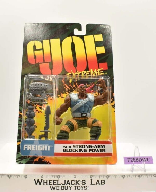 Freight GI Joe Extreme 1995 Hasbro Action Figure NEW MOSC SEALED main image