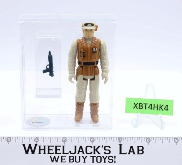 Hoth Rebel Soldier Flesh Face CAS 85+ Star Wars 1980 Kenner Action Figure main image