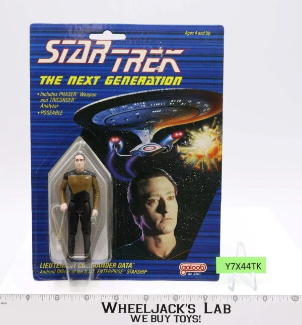 Lieutenant Commander Data Star Trek The Next Generation Galoob 1988 Vintage main image