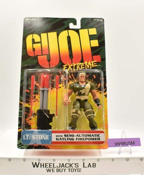 LT. Stone GI Joe Extreme 1995 Hasbro Action Figure NEW MOSC SEALED main image