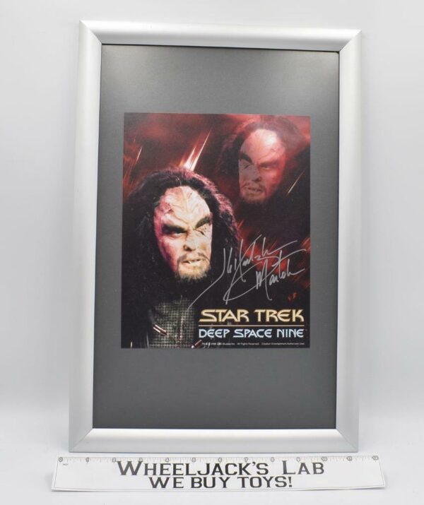 Martok Star Trek Deep Space 9 J.G. Hertzler AUTOGRAPHED 8×10 Picture main image