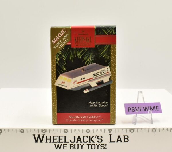 Shuttlecraft Galileo Star Trek MIB 1992 Hallmark Magic Keepsake Ornament main image