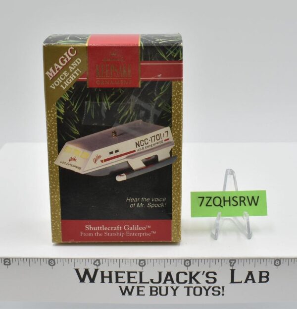 Shuttlecraft Galileo Star Trek MIB 1992 Hallmark Magic Keepsake Ornament main image