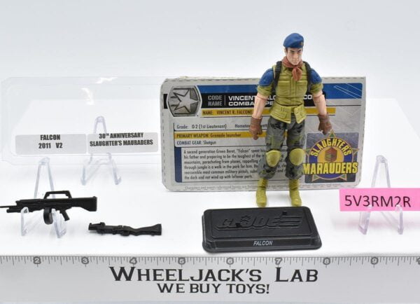 Vincent “Falcon” Falcone Complete G.I. Joe Slaughter’s Marauders 2011 Hasbro main image