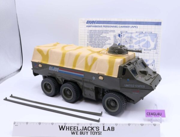 A.P.C. APC Amphibious Personnel Carrier 100% Complete G.I. Joe 1983 Vintage main image