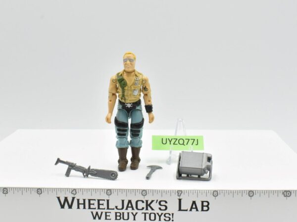 Buzzer V1 100% Complete G.I. Joe 1985 Hasbro Vintage Action Figure main image