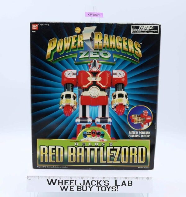 Deluxe Red Battlezord Power Rangers Zeo 1995 Bandai Action Figure main image